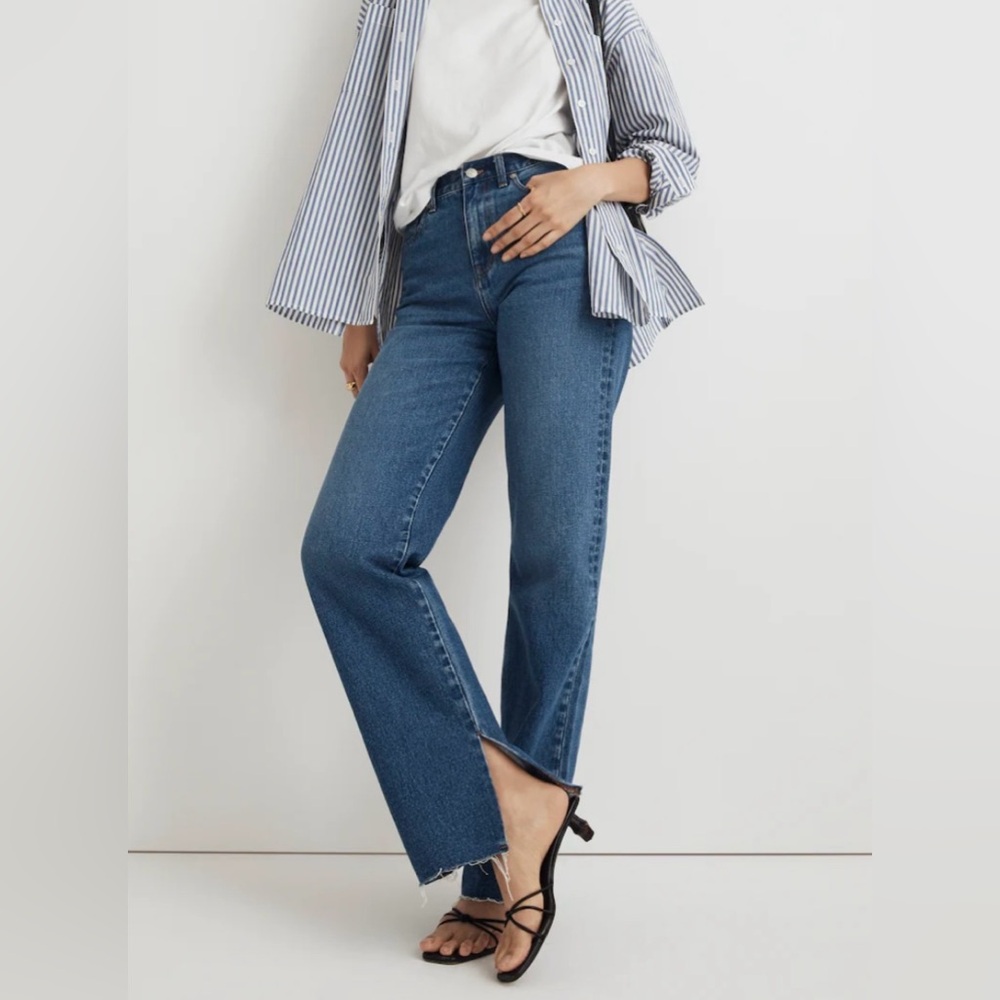 •MADEWELL• Brand new Baggy Straight Jean- great for FALL•